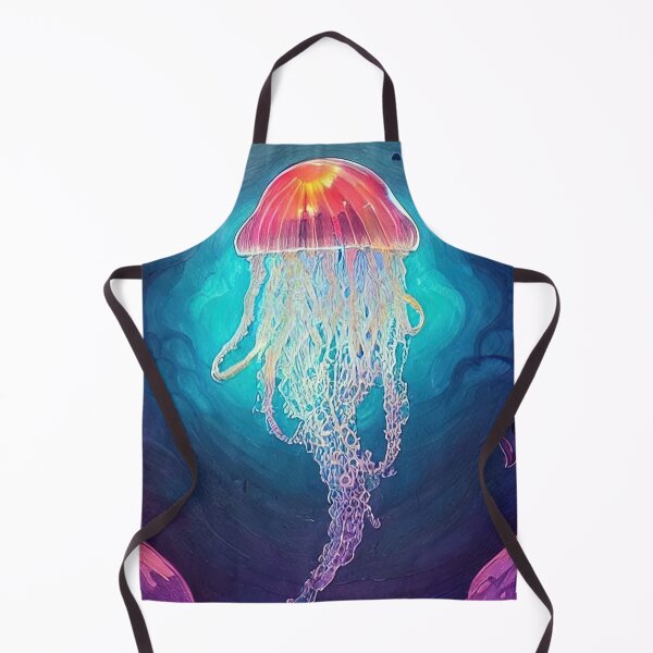 Item preview, Jelly fish water color painting designed and sold by SinghVillasra.