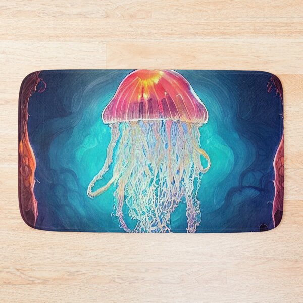 Item preview, Jelly fish water color painting designed and sold by SinghVillasra.