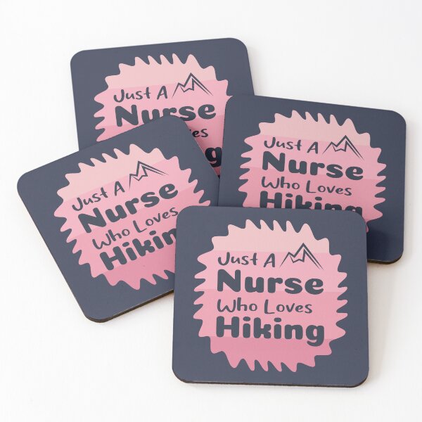 Item preview, Just A Nurse Who Loves Hiking designed and sold by THROUGH-LIFE.
