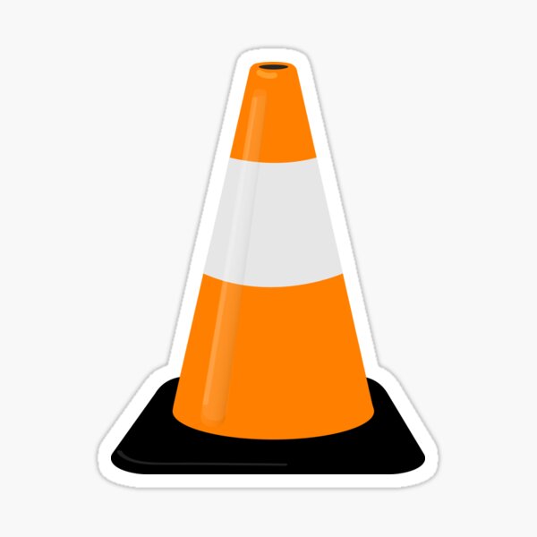 Traffic Cone Stickers Redbubble