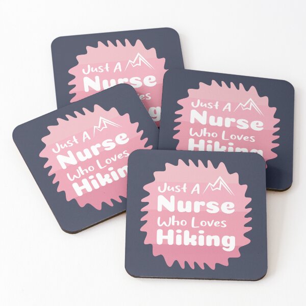 Item preview, Just A Nurse Who Loves Hiking designed and sold by THROUGH-LIFE.