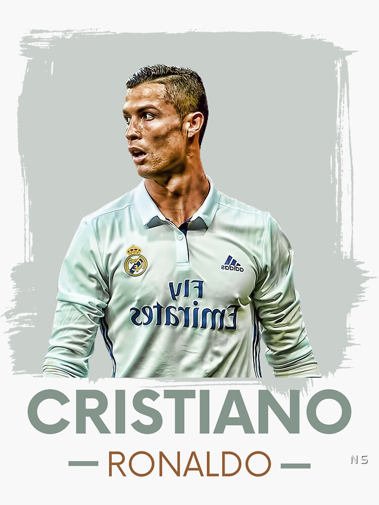 cristiano ronaldo siuuu  Sticker for Sale by masahiko212