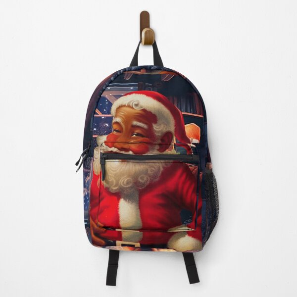 Item preview, Merry Christmas Black Santa Claus designed and sold by joanaoberg.
