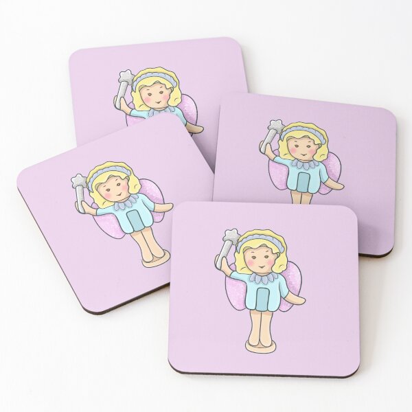 Item preview, Vintage Polly Pocket Doll Fairy, Angel - Nostalgic 80's Toy designed and sold by FreyaDraws.
