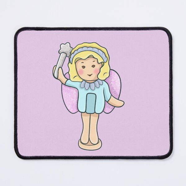 Item preview, Vintage Polly Pocket Doll Fairy, Angel - Nostalgic 80's Toy designed and sold by FreyaDraws.