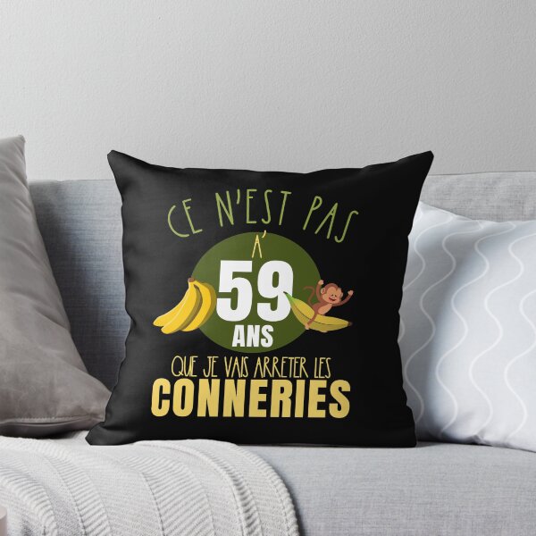 Item preview, Gift Humor Birthday Man 59 years Christmas designed and sold by RomualdGR.