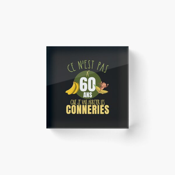 Item preview, Gift Humor Birthday Man 60 years Christmas designed and sold by RomualdGR.