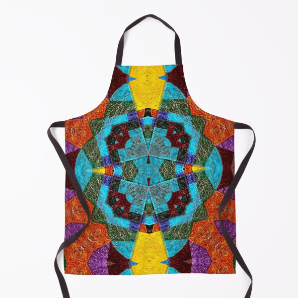 Item preview, POWERFUL LUMINOUS RADIAL COSMIC LABYRINTH PATCHWORK -  SPIRITUAL AWAKENING CUBIC GEOMETRIC ART PATTERN IN DEEP* designed and sold by Ralek.