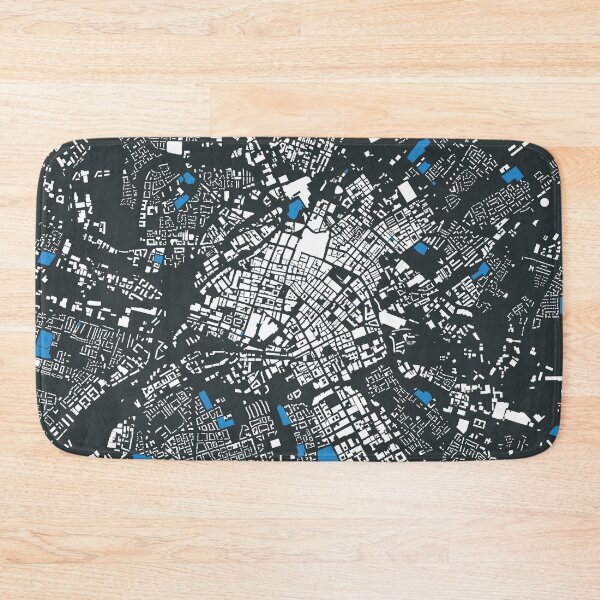 Item preview, Map of Manchester, UK with its schools in color designed and sold by jean-nicolas.