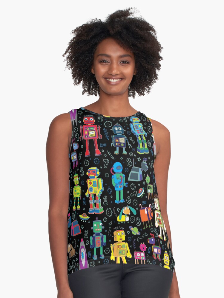 Item preview, Sleeveless Top designed and sold by Cecca-Designs.
