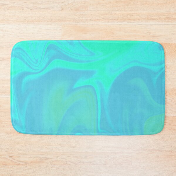 Item preview, Pastel Turquoise, Blue And Green Liquid Art. Liquid Marble. Abstract Design. designed and sold by Jason123za.