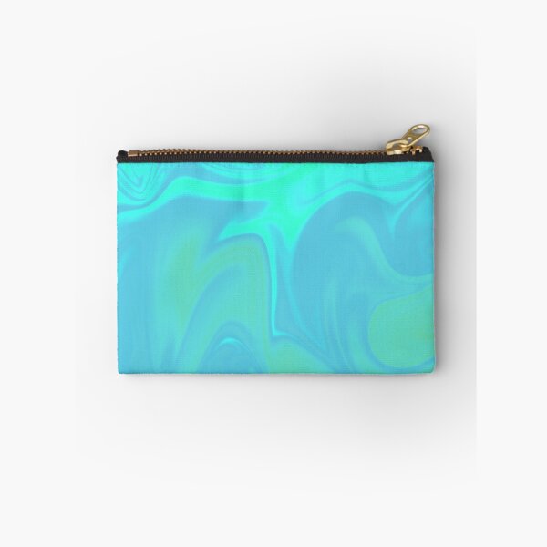 Item preview, Pastel Turquoise, Blue And Green Liquid Art. Liquid Marble. Abstract Design. designed and sold by Jason123za.