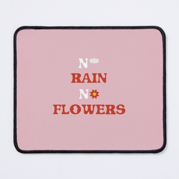 Item preview, No rain no flowers - pink and red. designed and sold by rawlex.