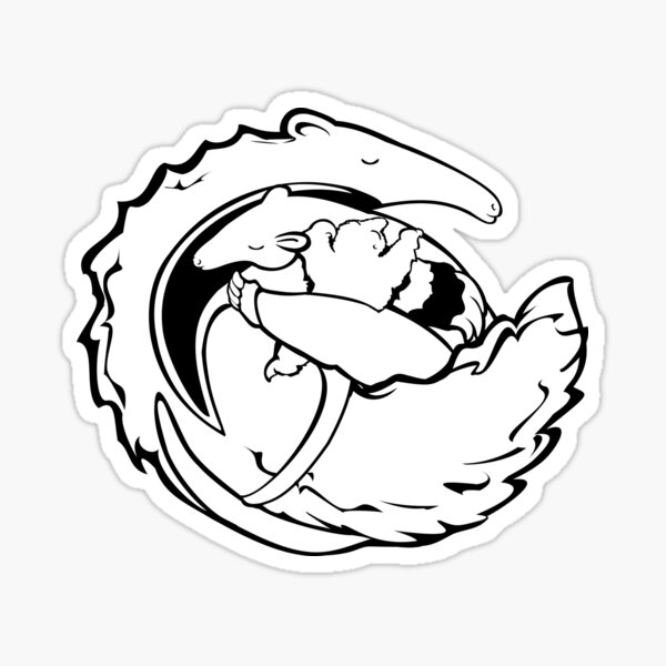 Flavvore Tamandua Pose | Sticker