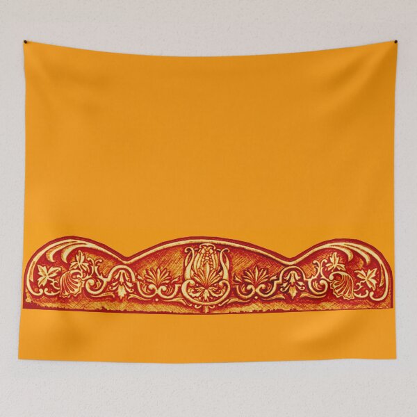 Item preview, Orange Acanthus and Filigree Study designed and sold by Anthony Seeker.