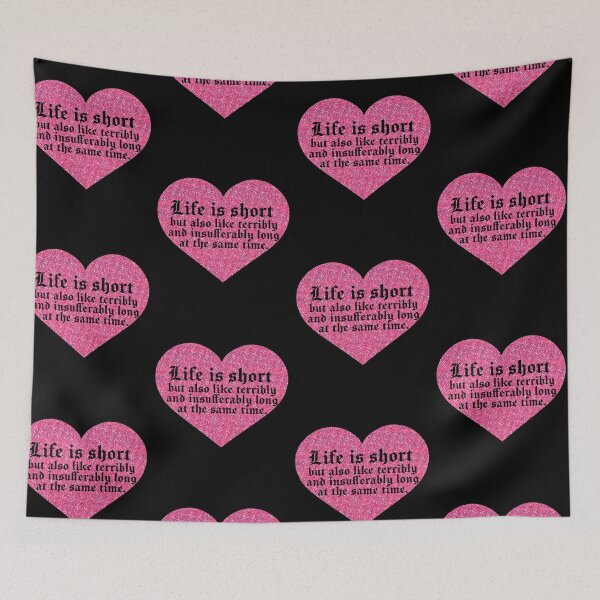 Item preview, Life is short. designed and sold by Goldenxchocoboo.