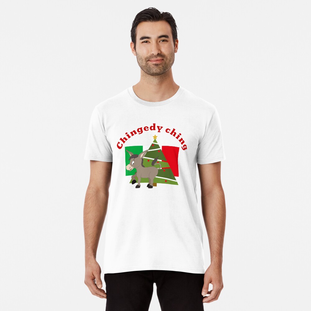 italian christmas donkey shirt