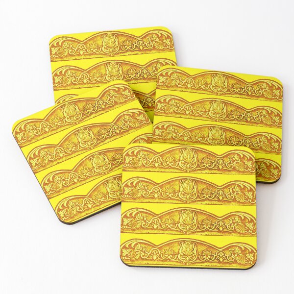 Item preview, Yellow Acanthus and Filigree Study designed and sold by Anthony Seeker.