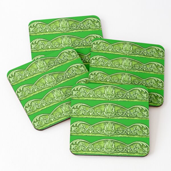 Item preview, Green Acanthus and Filigree Study designed and sold by Anthony Seeker.