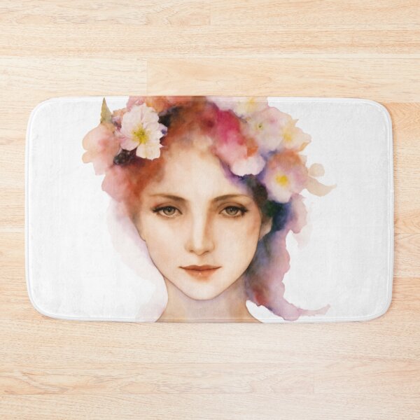 Item preview, Portrait Model in Watercolor 1 designed and sold by LeCorgo.