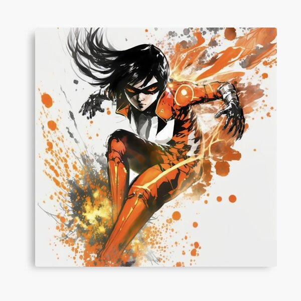 Item preview, fire superhero designed and sold by IA-Power.