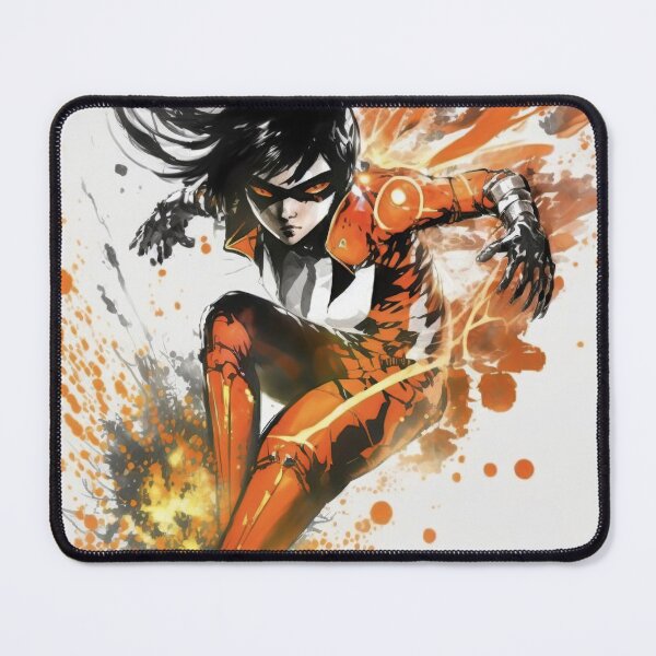 Item preview, fire superhero designed and sold by IA-Power.