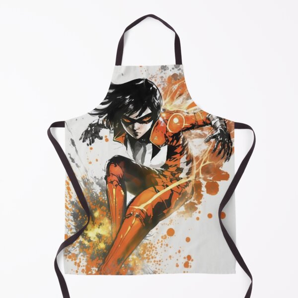 Item preview, fire superhero designed and sold by IA-Power.