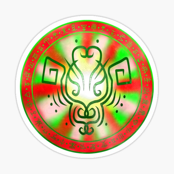 Sigil for being happy, and optimistic Sticker