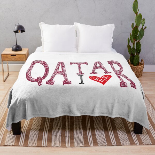 Item preview, I LOVE QATAR | Qatar heart flag light designed and sold by Mo5tar.