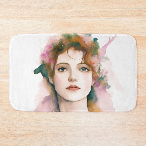 Item preview, Portrait Model in Watercolor 2 designed and sold by LeCorgo.
