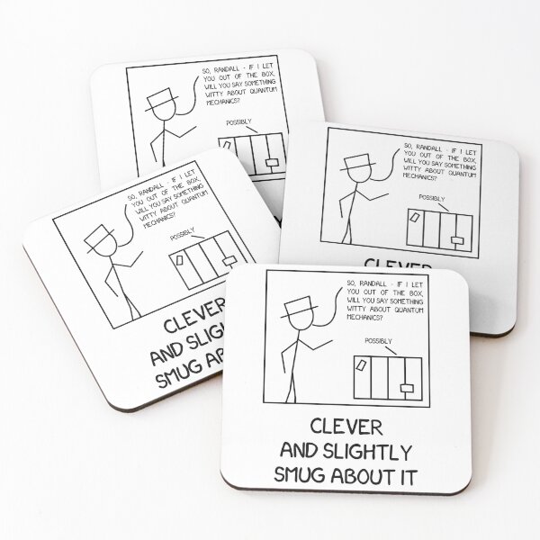 Item preview, Xkcd Clever and slightly smug about it designed and sold by LelaCoDesigz.