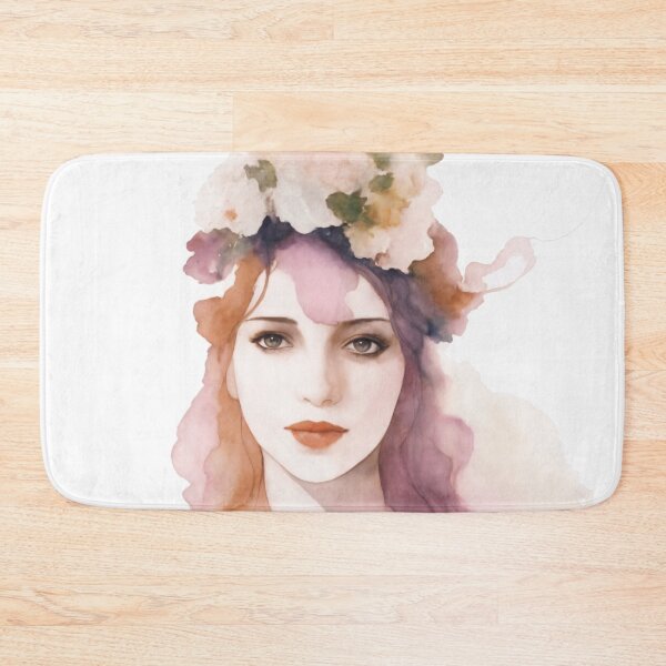 Item preview, Portrait Model in Watercolor 3 designed and sold by LeCorgo.