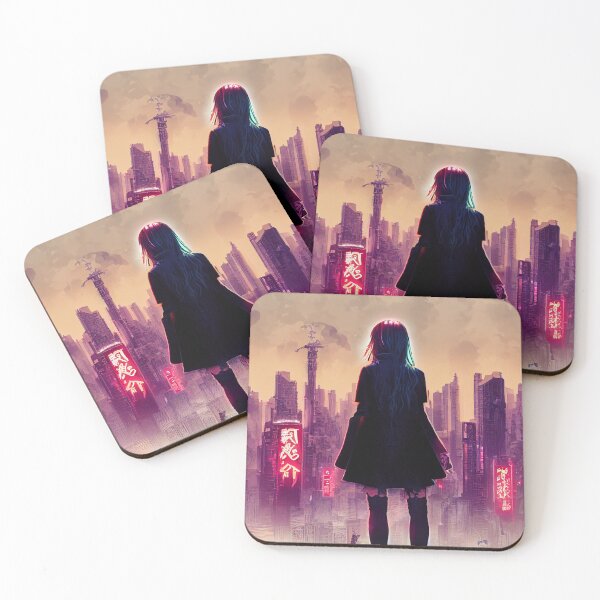 Item preview, Cyberpunk Girl by DangerRaccoonDesigns designed and sold by rudekitten.