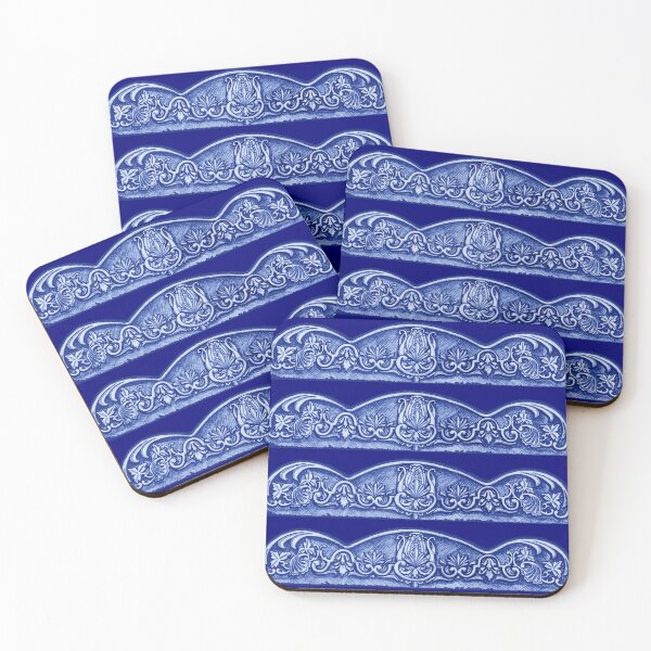 Item preview, Blue Acanthus and Filigree Study designed and sold by Anthony Seeker.