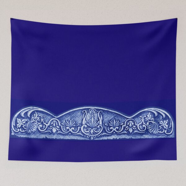 Item preview, Blue Acanthus and Filigree Study designed and sold by Anthony Seeker.