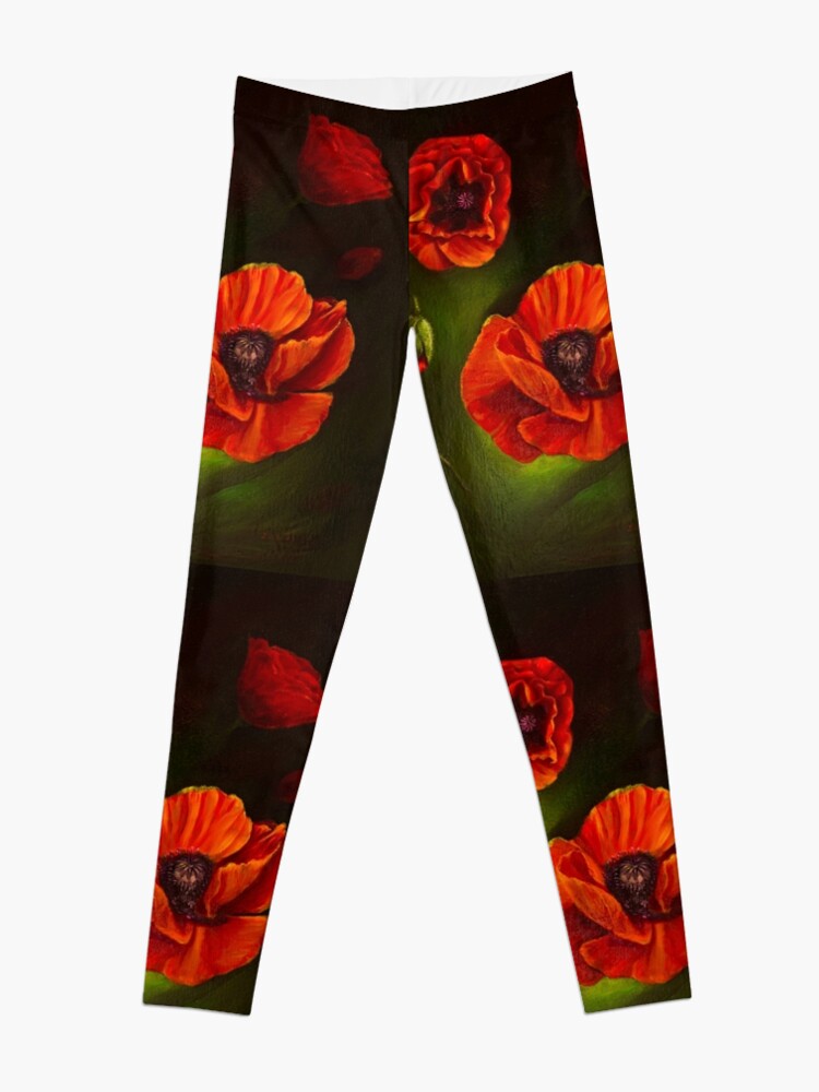 Alternate view of Poppies Leggings