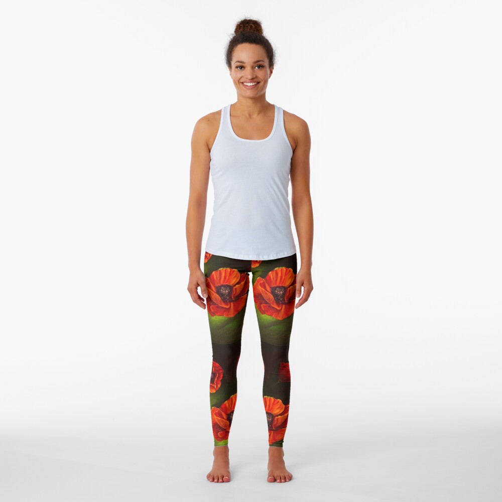Poppies Leggings