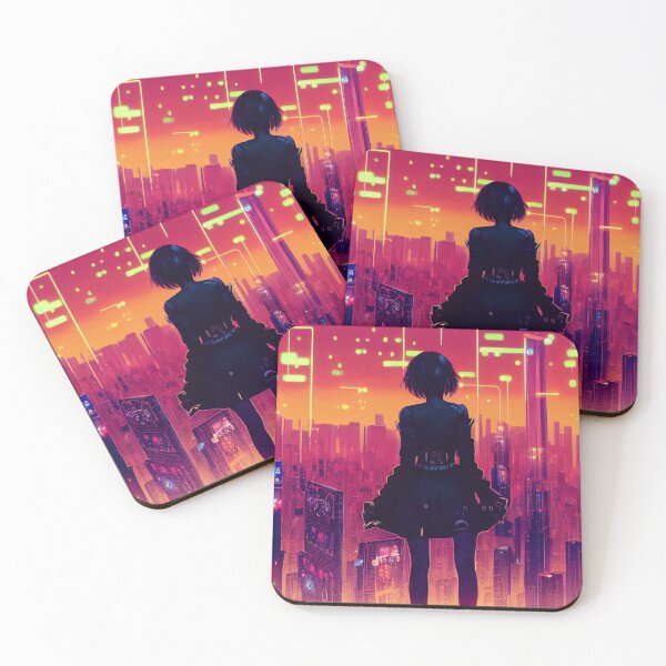 Item preview, Cyberpunk Girl by DangerRaccoonDesigns designed and sold by rudekitten.