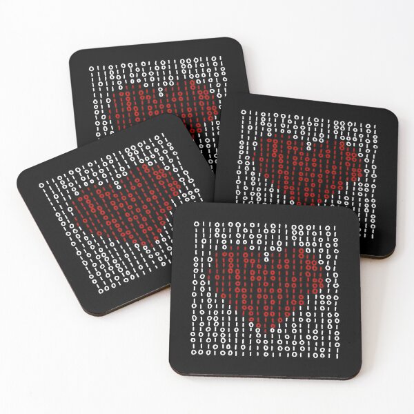 Item preview, Binary Heart designed and sold by LelaCoDesigz.