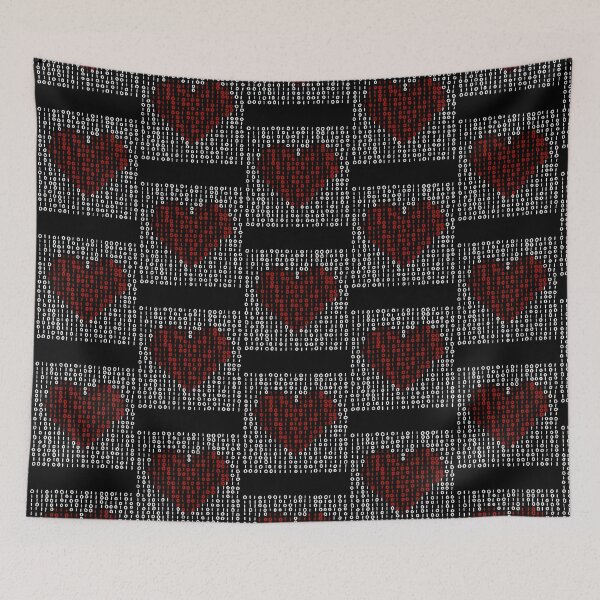 Item preview, Binary Heart designed and sold by LelaCoDesigz.