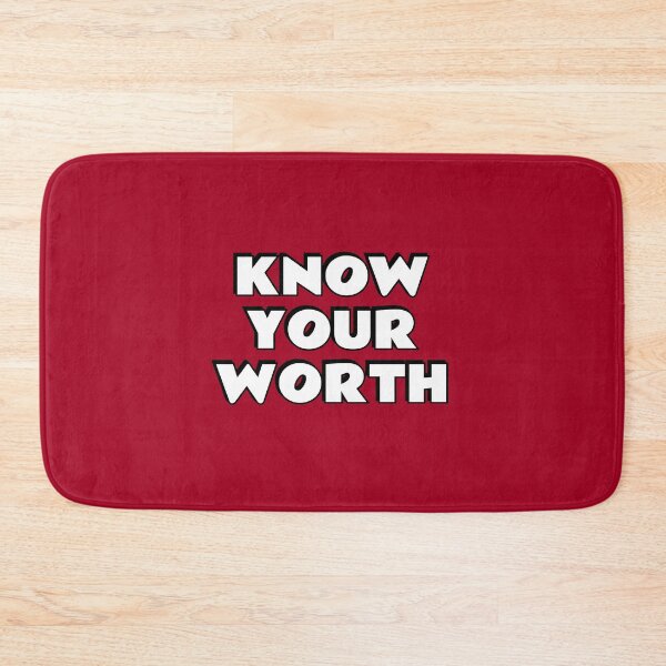 Item preview, Know your worth - self worth affirmations - love yourself designed and sold by Inspirationmotivation.
