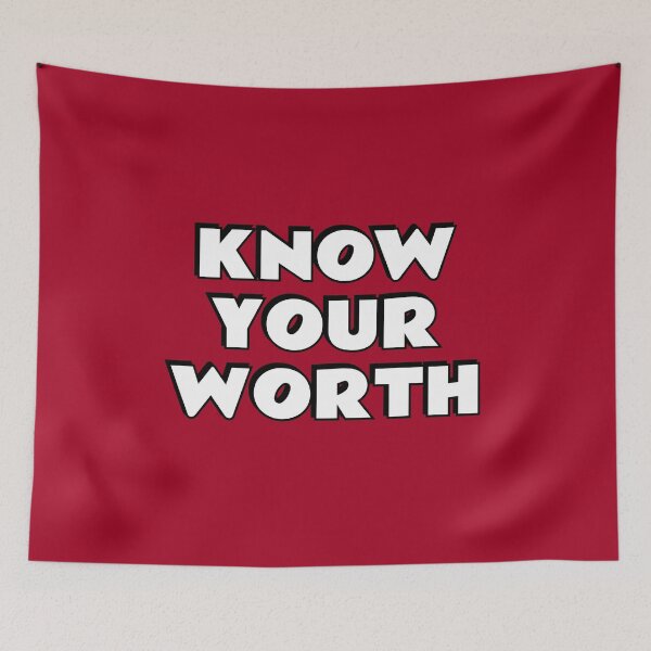 Item preview, Know your worth - self worth affirmations - love yourself designed and sold by Inspirationmotivation.