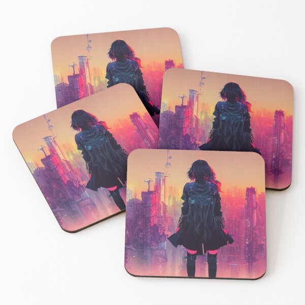 Item preview, Cyberpunk Girl by DangerRaccoonDesigns designed and sold by rudekitten.