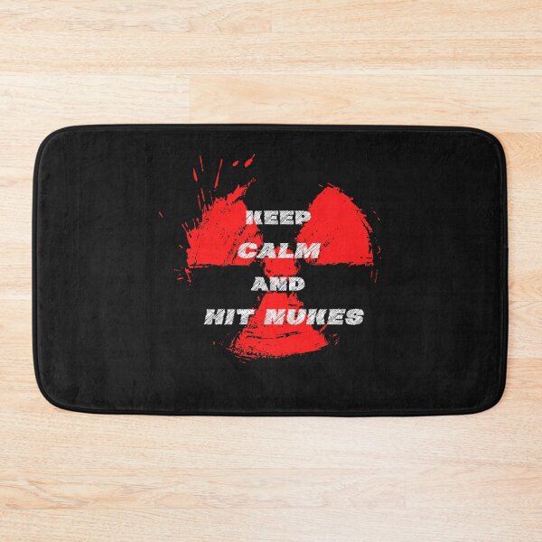 Item preview, Keep calm and hit nukes Postapocalypse designed and sold by ValleyDream.