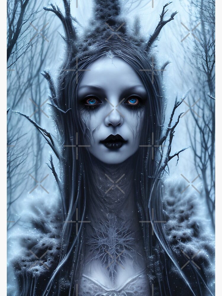 Gothic Beauty Painting by Misty Lady