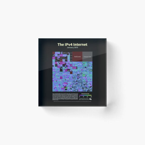 Item preview, The IPv4 Internet - January 2019 designed and sold by LelaCoDesigz.
