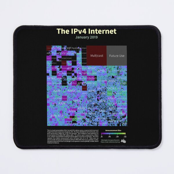 Item preview, The IPv4 Internet - January 2019 designed and sold by LelaCoDesigz.