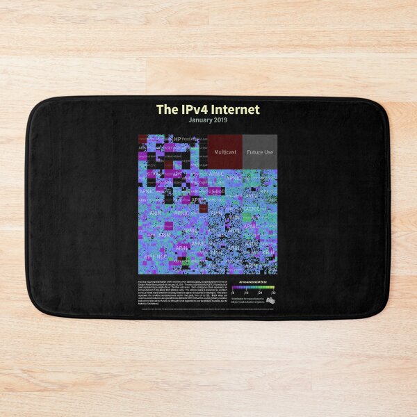 Item preview, The IPv4 Internet - January 2019 designed and sold by LelaCoDesigz.