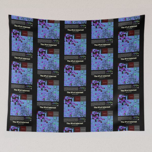 Item preview, The IPv4 Internet - January 2019 designed and sold by LelaCoDesigz.