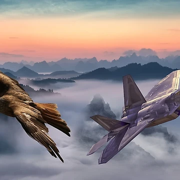Artwork thumbnail, F22 Raptor by Alisonchambers2